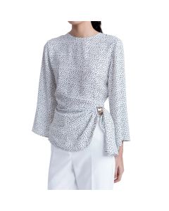 Blusa con Aplique Dorado