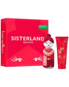 Cofre Benetton Sisterland Red Rose EAU de Toilette