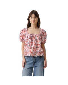Blusa Darling SS Cutwork Blouse Woven Blouses