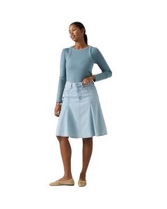 Falda Godet Knee Length Skirt