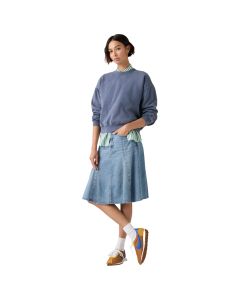 Falda Godet Knee Length Skirt