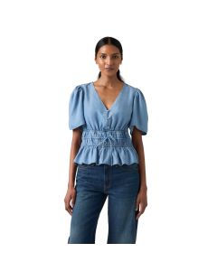 Blusa Rylan SS Crepe Blouse
