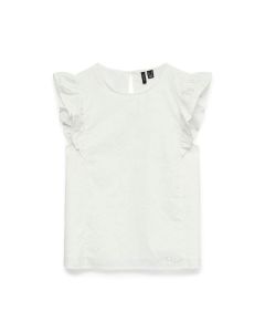 Blusa sin Mangas con Volantes