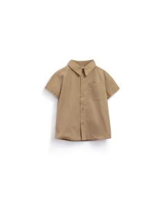 Camisa Lino Manga Corta