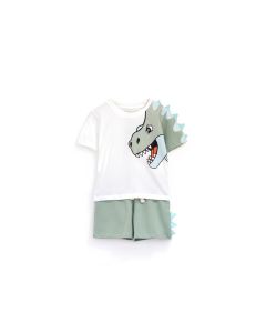 Conjunto Short Dinosaurio para Niño