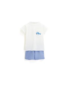 Conjunto Short Tiburón para Niño