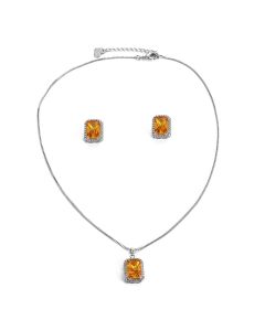 JGO. Collar y Aretes
