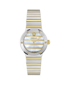 Reloj Dama Greca Logo Pearl