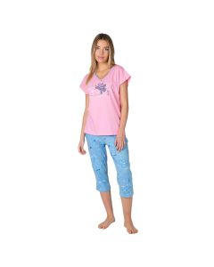 Conjunto Pijama MC Capri Dama