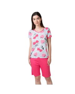 Conjunto Pijama MC Short Largo Dama