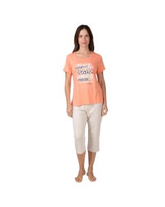 Conjunto Pijama MC Capri Dama