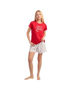 Conjunto Pijama Dama Manga Corta