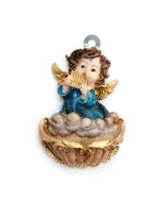 Angel con Pila y Armónica