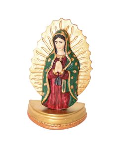 Busto de Virgen de Guadalupe Base