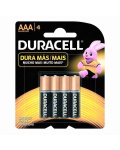 Blister con 4 Pilas AAA