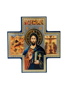 Cruz Icono Griego Jesus