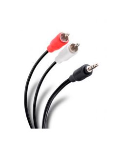 Cable Plug 3.5 MM a 2 Plug RCA de 1.8 M