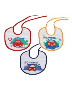 Baberos Infantil (DESAY / COMIDA / MERIENDA)