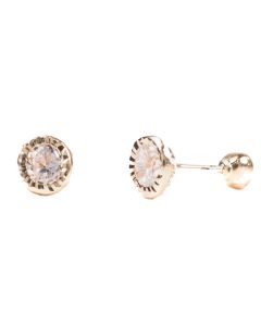 Aretes Bisel Diamantado