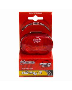LUZ LED TRASERA P/BICICLETA